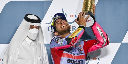 MotoGp, Bastianini: "Dedico la vittoria a Gresini, dobbiamo onorarlo"