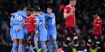 City, poker allo United nel derby con Ronaldo out. Vince l'Arsenal