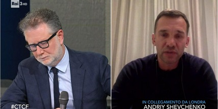 Shevchenko piange in tv: "Ucraina bombardata, i bambini muoiono"