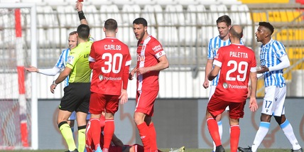 Giudice sportivo di Serie B, 13 i calciatori squalificati per un turno