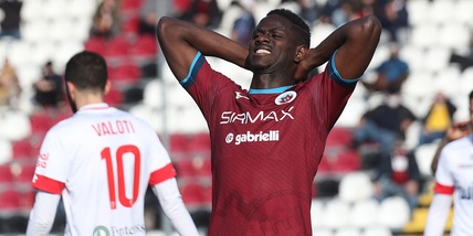 Cittadella, Toukara ko: distacco del tendine dell'adduttore