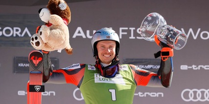 Kristoffersen vince il gigante di Kranjska Gora, 6° De Aliprandini. Coppa a Odermatt