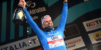 Tirreno-Adriatico, impresa di Pogacar nella 6ª tappa: è sempre più leader