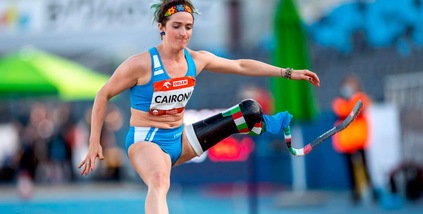 Caironi, nuovo record paralimpico mondiale nel salto in lungo indoor