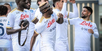 Verona-Napoli 1-2, il tabellino