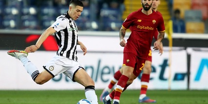 Udinese-Roma 1-1, il tabellino