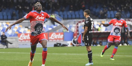 Napoli-Udinese 2-1, Osimhen fa sognare Spalletti