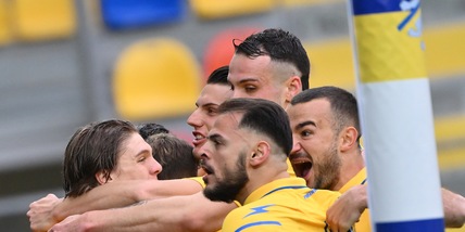 Serie B, Frosinone-Benevento 2-0: rigore di Ricci e autogol Vogliacco