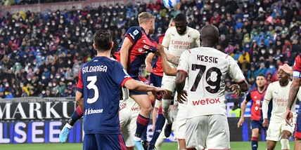 Cagliari-Milan 0-1, il tabellino