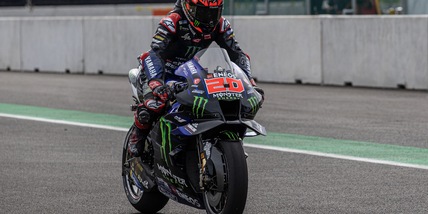 MotoGp: Quartararo leader del warm-up in Indonesia, caduta per Marquez