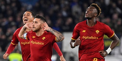 Roma-Lazio 3-0: Abraham scatenato, il derby è di Mourinho