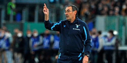 Roma-Lazio, Sarri: "Dispiace per il ko. Ci manca qualcosa, lo dice la classifica"