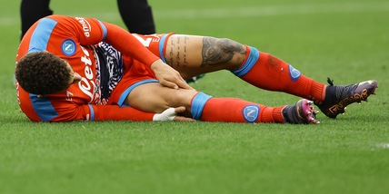 Napoli, l'ottimismo di Giuffredi su Di Lorenzo: "Fuori solo due gare"