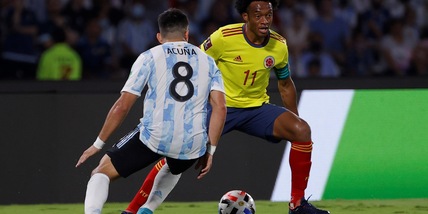 Brividi per la Colombia di Cuadrado contro la Bolivia