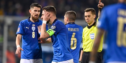 Incubo Italia: Mancini ko con la Macedonia e fuori dai Mondiali