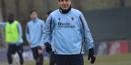 Bologna, Santander verso il recupero: ha lavorato in parte col gruppo