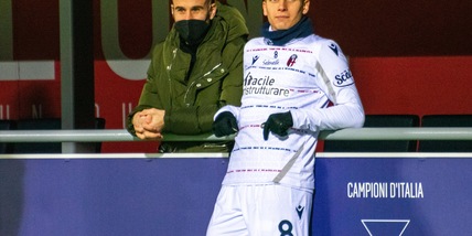 Il Bologna pensa al Milan: Dominguez in parte col gruppo