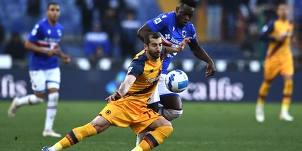 Sampdoria-Roma 0-1, il tabellino