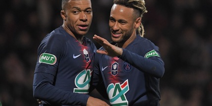 Mbappé-Neymar show: il Psg batte 6-1 il Clermont