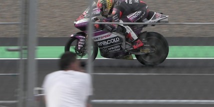 Moto3, Surra non correrà ad Austin: dichiarato 'unfit' dopo la caduta nelle FP3