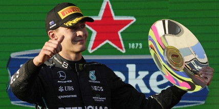 F1, Russell terzo in Australia: "Podio frutto del duro lavoro"