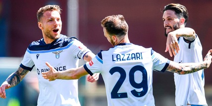 Genoa-Lazio 1-4: Marusic e tre gol Immobile, altri punti per l’Europa