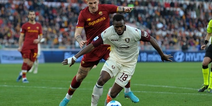 Roma-Salernitana 2-1, il tabellino