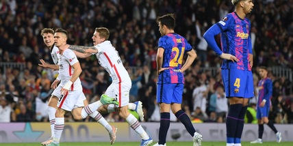 Europa League, il Barcellona crolla: Francoforte in semifinale