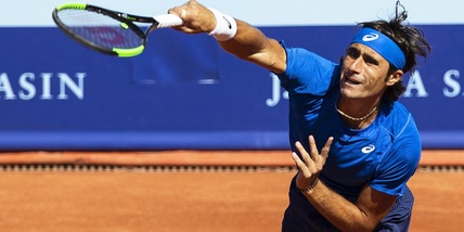 Atp Barcellona, Moroni vicino all'ingresso nel tabellone principale