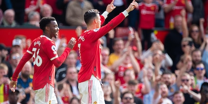 Cristiano Ronaldo show, lo United incalza Conte che perde col Brighton