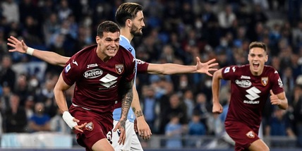 Lazio-Torino 1-1: Pellegri segna, Immobile nel recupero pareggia i conti