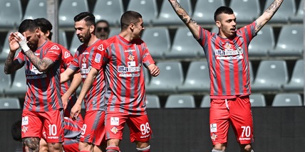 Gaetano show: la Cremonese è prima. Lecce ko, Pordenone in C