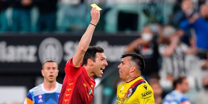 Giudice sportivo, Medel: due turni di squalifica per le proteste durante Juve-Bologna