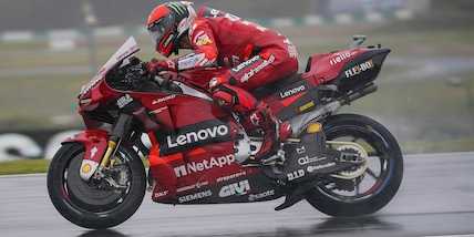 MotoGp, Bagnaia 8° nonostante il dolore alla spalla: "Martedì ulteriori esami"