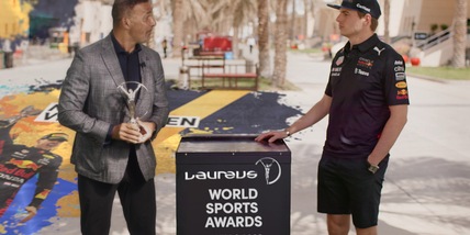 F1, Verstappen trionfa ai Laureus Awards: premiato come sportivo dell'anno