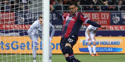 Bologna-Inter 2-1: clamoroso errore di Radu, il Milan resta in vetta