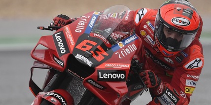 MotoGp, Gp Spagna: Bagnaia precede Quartararo ed è il più veloce nelle FP3