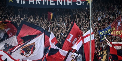 Genoa-Juventus: Valentina Parisse per Colors for Peace e Robert F. Kennedy Human Rights