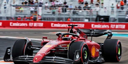 F1: Russell davanti a Leclerc nelle libere 2 a Miami. Sainz a muro