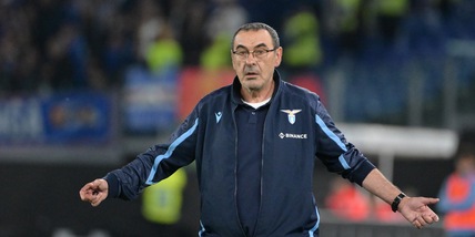 Lazio, Sarri: "Ritorno allo Stadium? Penso solo a vincere per l'Europa"