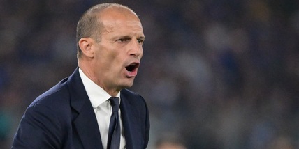 Allegri: "L'espulsione? Uno dell'Inter mi ha dato una pedata"