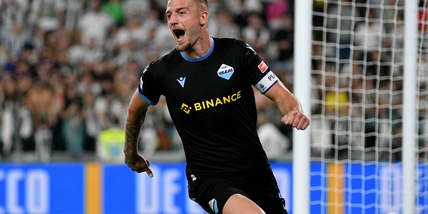 Juve-Lazio, i numeri di Milinkovic: al top per corsa e palle giocate