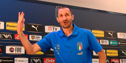 Italia-Argentina, una cerimonia per l'ultima di Chiellini in azzurro