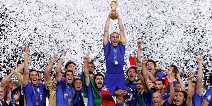 9 luglio 2006: Italia campione del mondo, con tanta Juve in finale
