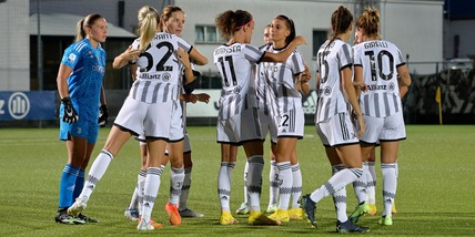Women's Champions League, la Juve asfalta il Racing Luxembourg