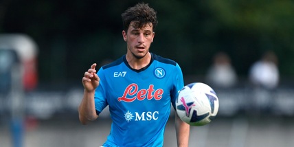 Napoli, si ferma Demme: infrazione del cuboide del piede sinistro