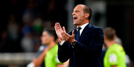Allegri: "Due punti persi, peccato. Juve ancora indietro"