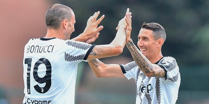 La Juve aspetta lo Spezia, Bonucci e Di Maria parzialmente in gruppo