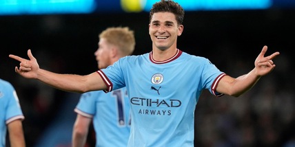 Haaland: "Julián Álvarez mi ricorda Agüero. Adoro giocare con lui"