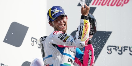 MotoGp, Bastianini: "Volevo vincere, ma il podio va benissimo"